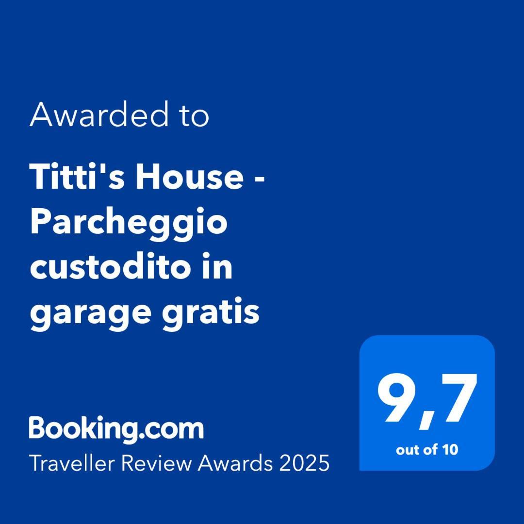 Titti'S House - Parcheggio Custodito In Garage Gratis Genoa Bagian luar foto